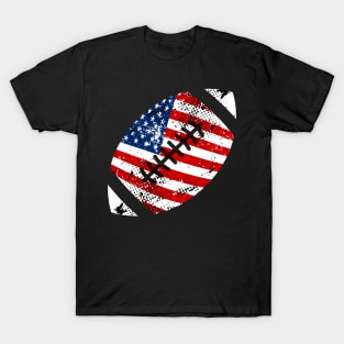 Rugby American Flag 4Th Of July T-Shirt